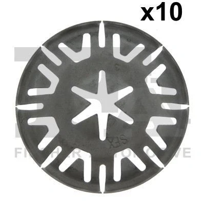 Billede af FA1 11 40113.10 Clips, side /beskyttelseslister Metal VOLKSWAGEN: Fox Hatchback, Touran I, Golf 4, AUDI: A3 Hatchback