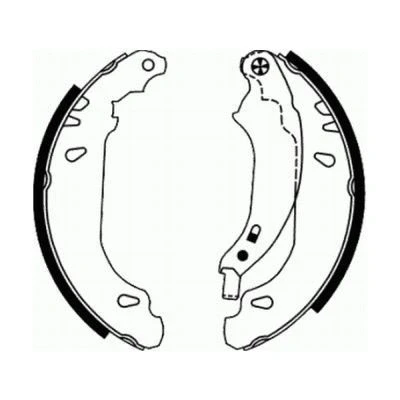 Billede af KRAFT 6025150 Bremsebakker 180,0 40,0 RENAULT: CLIO 2