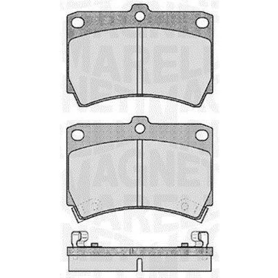 Billede af Bremseklodser MAGNETI MARELLI 363916060286