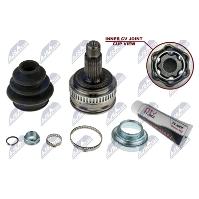 Billede af NTY NPZ BM 007 Knokkelled hjulsidet, bagaksel med ABS sensorring BMW: 1 Hatchback