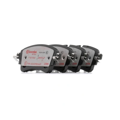 Billede af BREMBO P 85 154X Bremseklodser Forberedt til slidindikator med bremsecaliperskruer uden tilbehør AUDI: Q7, A4 B9 Avant, Sedan