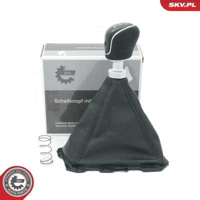 Billede af ESEN SKV 63SKV428 Gearknop 6 gear PU (polyuretan), Læder FORD: MONDEO 4 Turnier