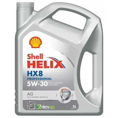 Billede af Shell Helix HX8 Professional AG 5W 30 5l Motorolie 550054289 TOYOTA: Aygo, Yaris III Hatchback, OPEL: Corsa D Hatchback
