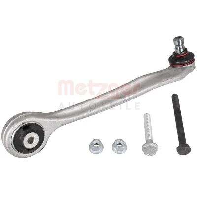 Billede af METZGER 58008912 Bærearm KIT + med bære /styreled, gummileje, skrue, møtrik højre foraksel, oppe, foran krydsarm Aluminium