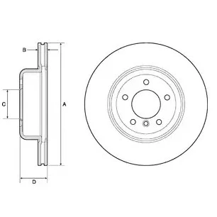 Billede af VAICO V20 80019 Bremseskiver foraksel 330 24 5 120 ventileret Original Quality BMW: Z4 Roadster
