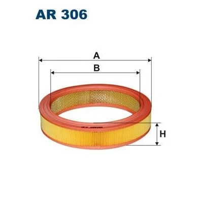 Billede af Luftfilter FILTRON AR 306