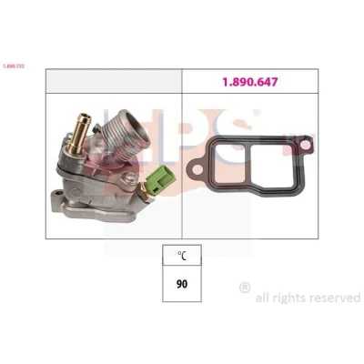 Billede af EPS 1.880.733 Termostat 90 Made in Italy OE Equivalent VOLVO: XC90 I, V70 2, S60 I