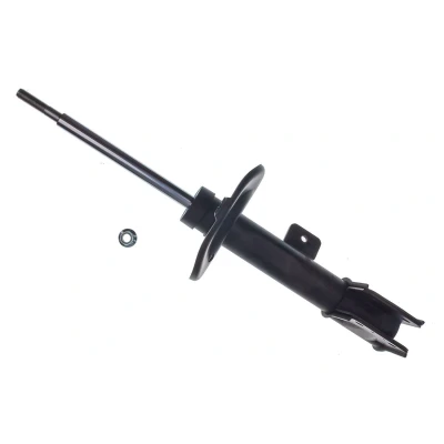 Billede af DENCKERMANN DSB555G Støddæmper venstre foraksel Gastryk dobbeltrør Fjederben, Dæmper med bufferfjeder øverste stift PEUGEOT: 308 I SW, Hatchback