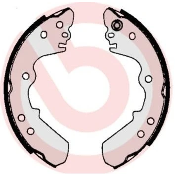 Billede af BREMBO S 59 512 Bremsebakker 254 52