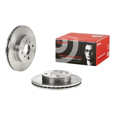 Billede af BREMBO 09.B547.10 Bremseskiver 238 22 4 indvendigt ventileret TOYOTA: Corolla VIII Compact, Liftback, Sedan