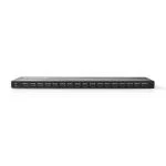 Billede af HDMI Splitter 2 x 8 Porte Input USB A Hun / 16x udgang 4K@60Hz 18 Gbps Metal Anthracite