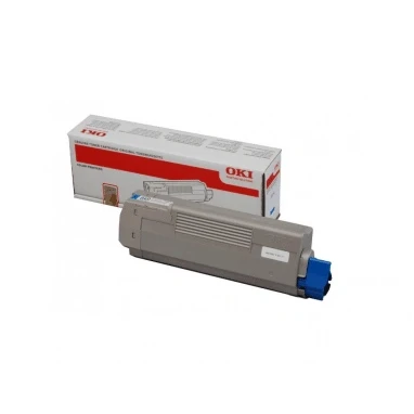 Billede af Oki 44315307 cyan toner 6.000 sider original