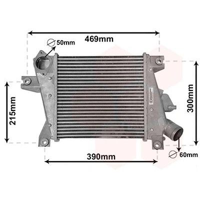 Billede af VAN WEZEL 13014700 Intercooler