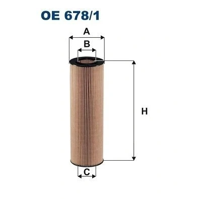 Billede af FILTRON OE 678/1 Oliefilter Filterindsats SCANIA: P,G,R,T series