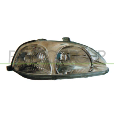 Billede af PRASCO HD0344823 Forlygter højre H4 HONDA: CIVIC 6 Stufenheck, Hatchback