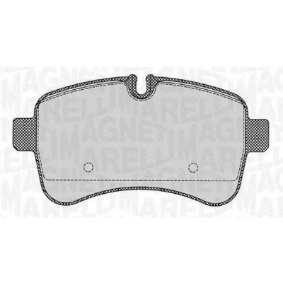 Billede af MAGNETI MARELLI 363916060284 Bremseklodser Forberedt til slidindikator IVECO: DAILY 6 , V Van / Stationcar, 4