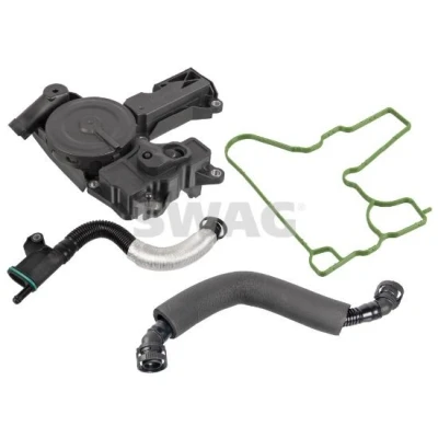 Billede af SWAG 33 10 0593 Olieudskiller, udluftning af krumtaphus med pakning, udluftningsslanger VOLKSWAGEN: GOLF 6, Passat B6 Sedan, AUDI: A3 Sportback