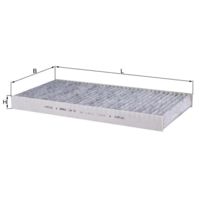 Billede af Filter, indvendig luft KNECHT LAK 78