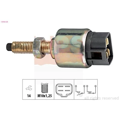 Billede af EPS 1.810.125 Bremselyskontakt mekanisk M10x1,25 Made in Italy OE Equivalent