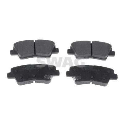 Billede af SWAG 33 10 7284 Bremseklodser bagaksel med akustisk advarsel for slid KIA: RIO 3, Optima / K5, CARENS 4, HYUNDAI: i40 Sedan, Stationcar