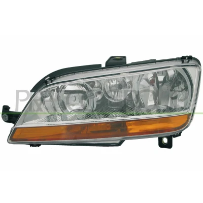 Billede af PRASCO FT3504904 Forlygter venstre H7/H7 gul med tågelygte til højrekørsel elektronisk motor indstillingsmotor for LWR