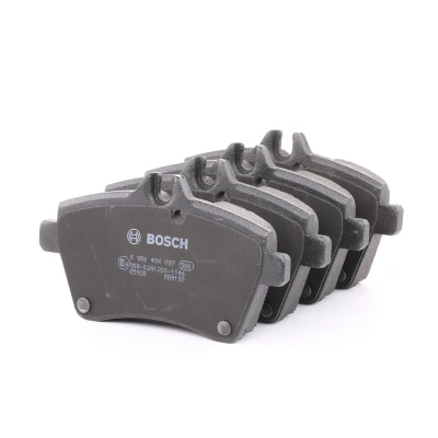 Billede af BOSCH 0 986 494 087 Bremseklodser Low Metallic Inkl. slidadvarselskontakt med monteringsvejledning, anti knirke plade, skruer SEAT: Ateca