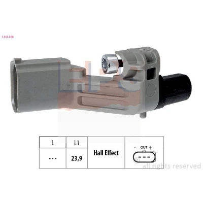 Billede af EPS 1.953.598 Impulsensor Made in Italy OE Equivalent VOLKSWAGEN: Touran I, Golf 5, Polo IV Hatchback, AUDI: A4 B8 Avant, A6 C6 Q5