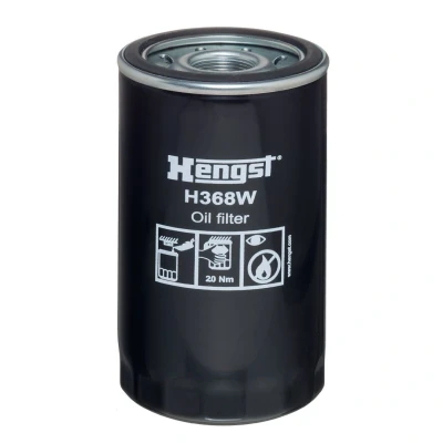 Billede af HENGST filter H368W Oliefilter 1 1/2 12 U Påskruet