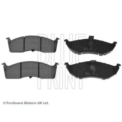 Billede af BLUE PRINT ADA104202 Bremseklodser foraksel med anti knirke plade CHRYSLER: Voyager / Grand 3