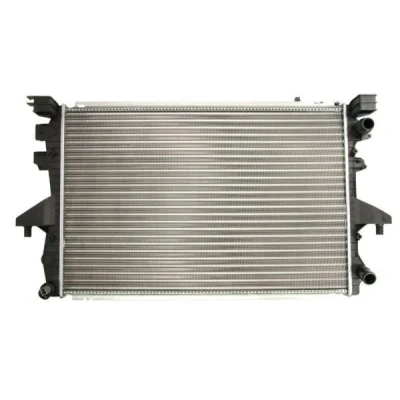 Billede af THERMOTEC D7W071TT Radiator Aluminium, plastik til køretøjer med/uden klimaanlæg 713 471 34 Manuelt/automatisk gear Mekanisk fuget køleripper