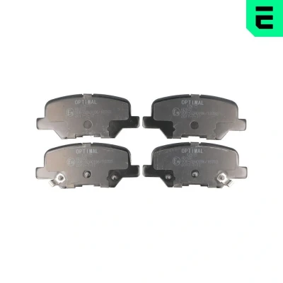 Billede af OPTIMAL BP 12675 Bremseklodser bagaksel med akustisk advarsel for slid MAZDA: 6 Stationcar, Sedan, MITSUBISHI: ASX SUV, OUTLANDER 3