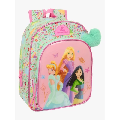 Billede af Skoletaske Disney Princess Bloom Pink Akvamarin 26 x 34 11 cm