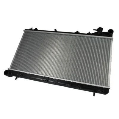 Billede af THERMOTEC D77005TT Radiator Kobber, plastik til køretøjer med/uden klimaanlæg 340 711 17 manuelt gear Loddet køleripper SUBARU: Impreza I Stationcar