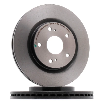 Billede af BREMBO 09.E533.11 Bremseskiver 285 24 5 indvendigt ventileret coatet SUZUKI: SWIFT