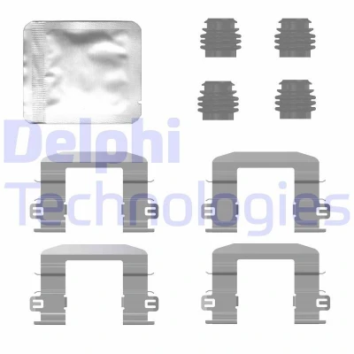 Billede af DELPHI LX0780 Tilbehørssæt, skivebremsebelægning