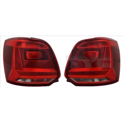 Billede af TYC 11 12605 31 2 Baglygter højre sort uden lampeholder VOLKSWAGEN: Polo V Hatchback
