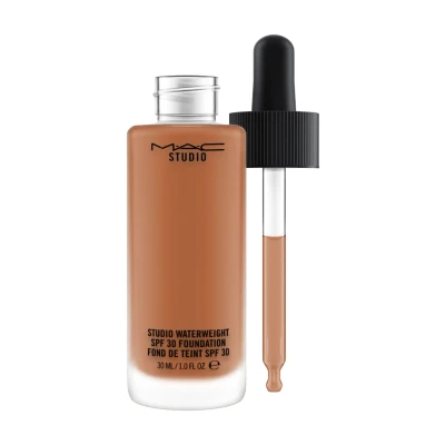 Billede af MAC Studio Waterweight SPF30 Foundation Nw50 dark brown, Dame, Størrelse: 30 ml, brown