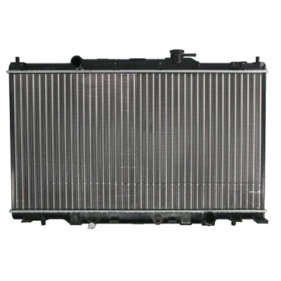 Billede af THERMOTEC D74009TT Radiator Aluminium, plastik til køretøjer med/uden klimaanlæg 405 736 16 manuelt gear Loddet køleripper