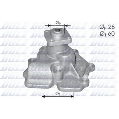 Billede af DOLZ F114 Vandpumpe FORD: Transit Mk4 Bus, Mk2 Ladvogn/Chassis