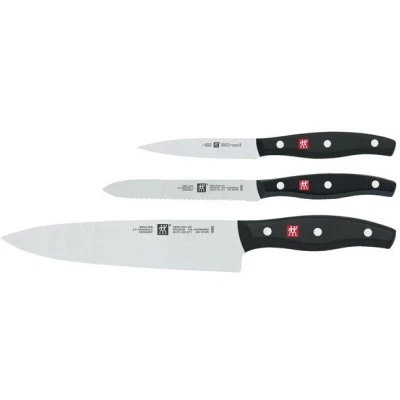 Billede af Zwilling Knife Set Twin Pollux stainless steel 3 piece Silver