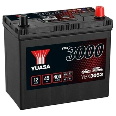 Billede af YUASA YBX3000 YBX3053 Starterbatteri 12V 45Ah 400A