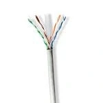 Billede af Netværkskabel Roll CAT6 Solid U/UTP CCA 305.0 m Indendørs Runde PVC Grå Trækboks