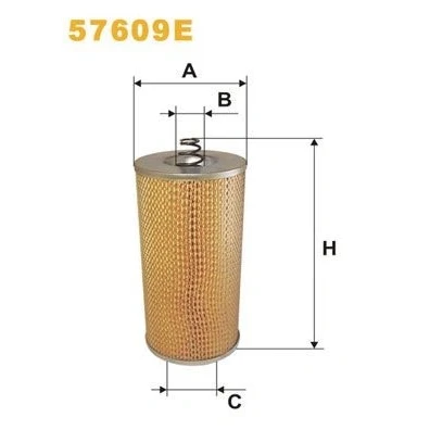Billede af WIX FILTERS 57609E Oliefilter Filterindsats