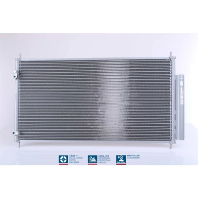 Billede af NISSENS 940446 Kondensator med tørrer Aluminium 707 R 134a HONDA: CIVIC 9, 9 Tourer