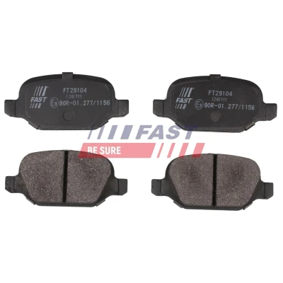 Billede af FAST FT29132 Bremseklodser foraksel med indbygget slidsensor FIAT: Ducato III Ladvogn / Chassis, Bus, Van, PEUGEOT: Boxer Van