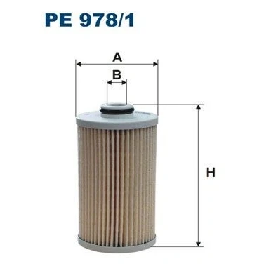 Billede af FILTRON PE 978/1 Brændstoffilter Filterindsats HONDA: CIVIC 9, ACCORD 8, CR V 3