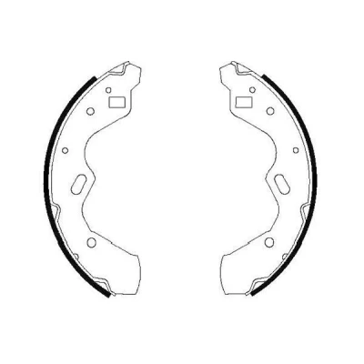 Billede af KAVO PARTS KBS 5412 Bremsebakker 200 30