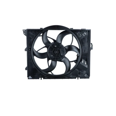 Billede af NRF 47862 Køleventilator 488 12 400 med kølerventilatorramme (karm), Kulløs motor kontroldel BMW: 1 Hatchback