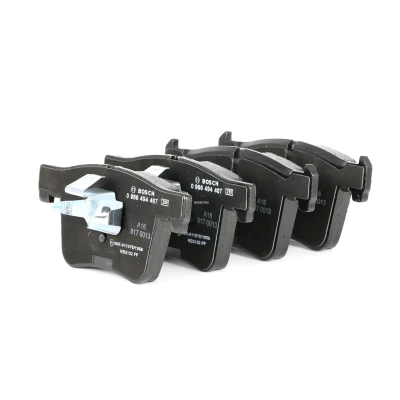 Billede af BOSCH 0 986 494 487 Bremseklodser Low Metallic med stempelklips, anti knirke plade BMW: 3 Sedan, X3, GT