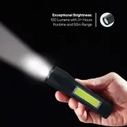 Billede af Uniross Rechargeable Pocket Light - 100 lumen Lommelygte